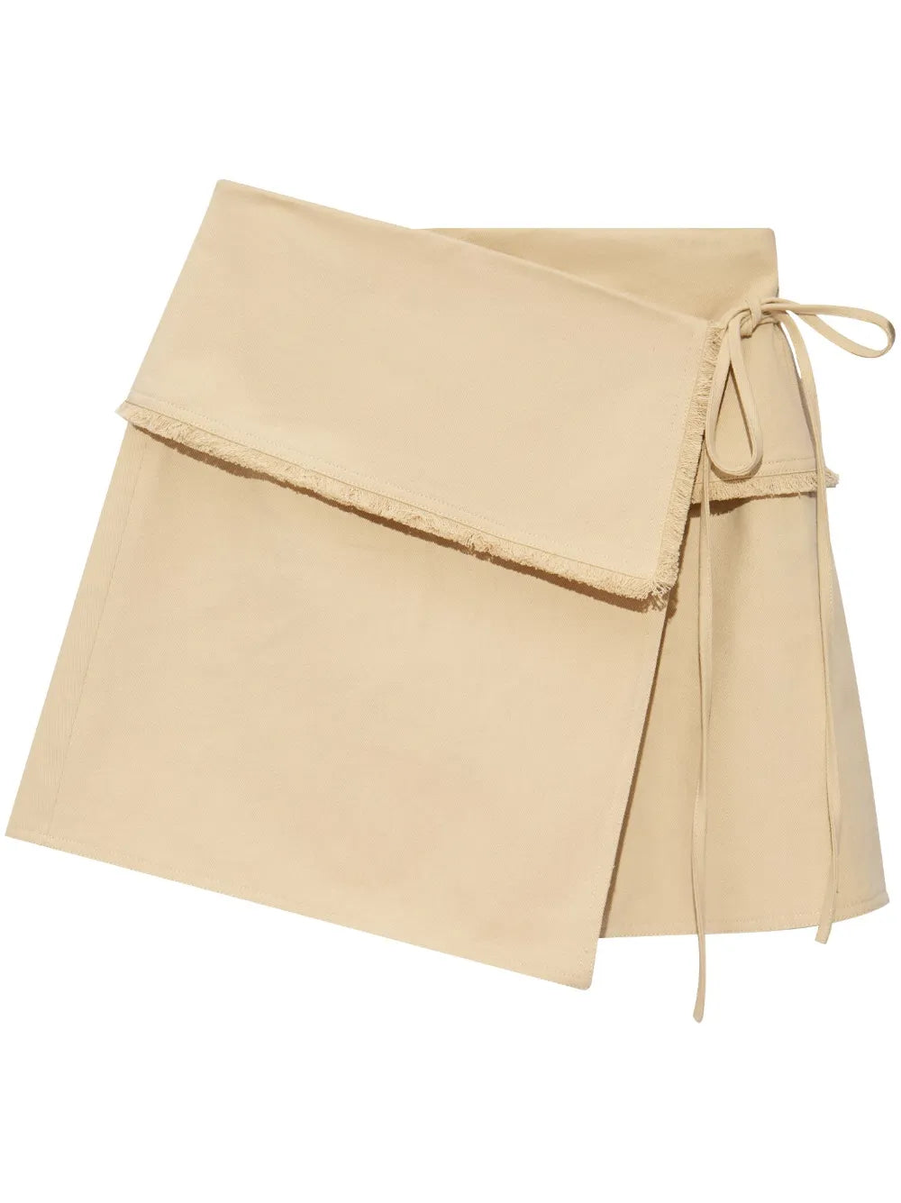 Panelled Wrap Miniskirt