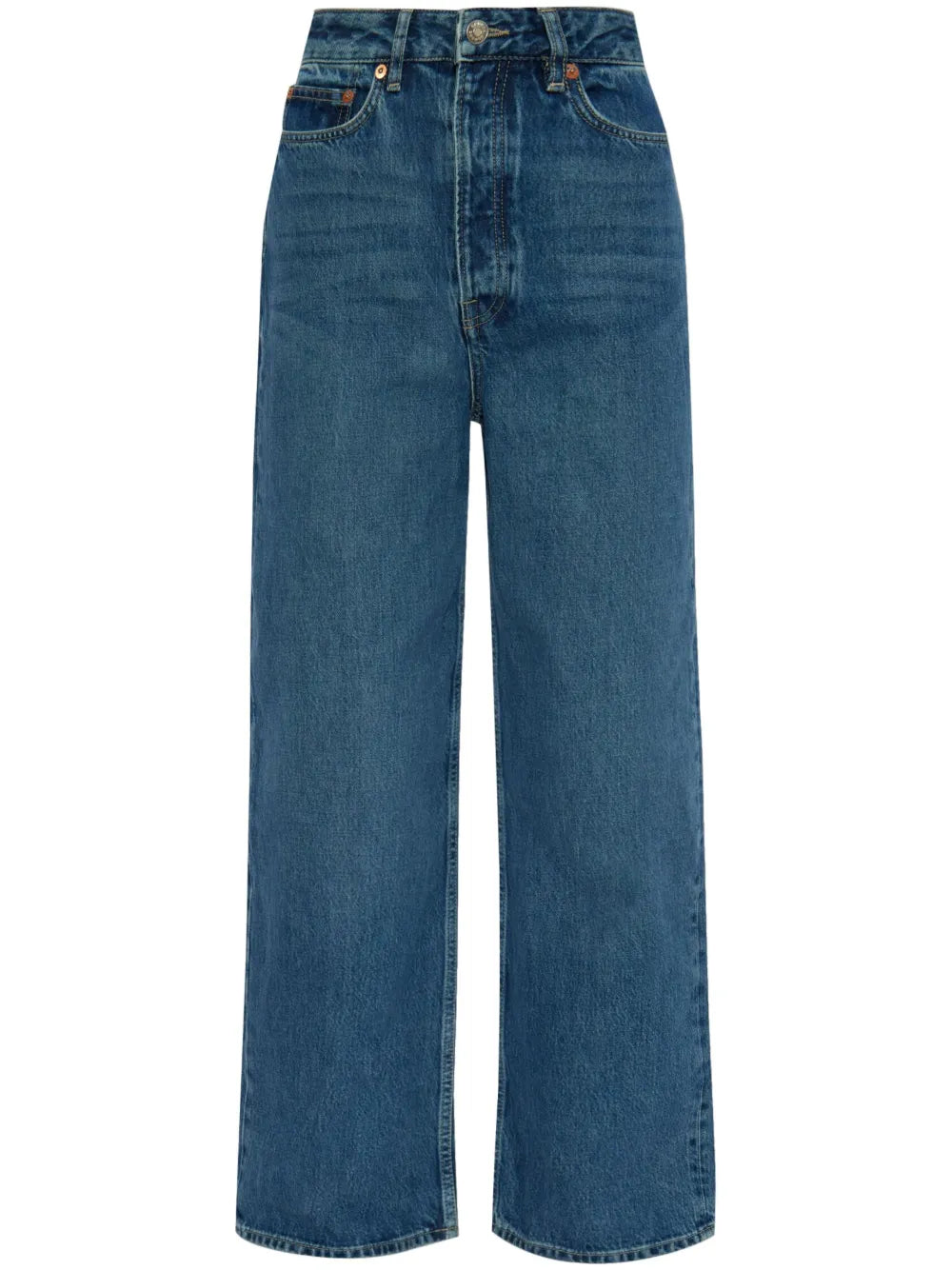 Organic Cotton Straight-Leg Jeans