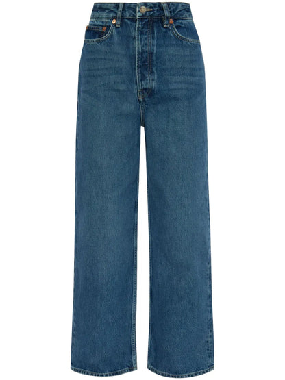 Organic Cotton Straight-Leg Jeans
