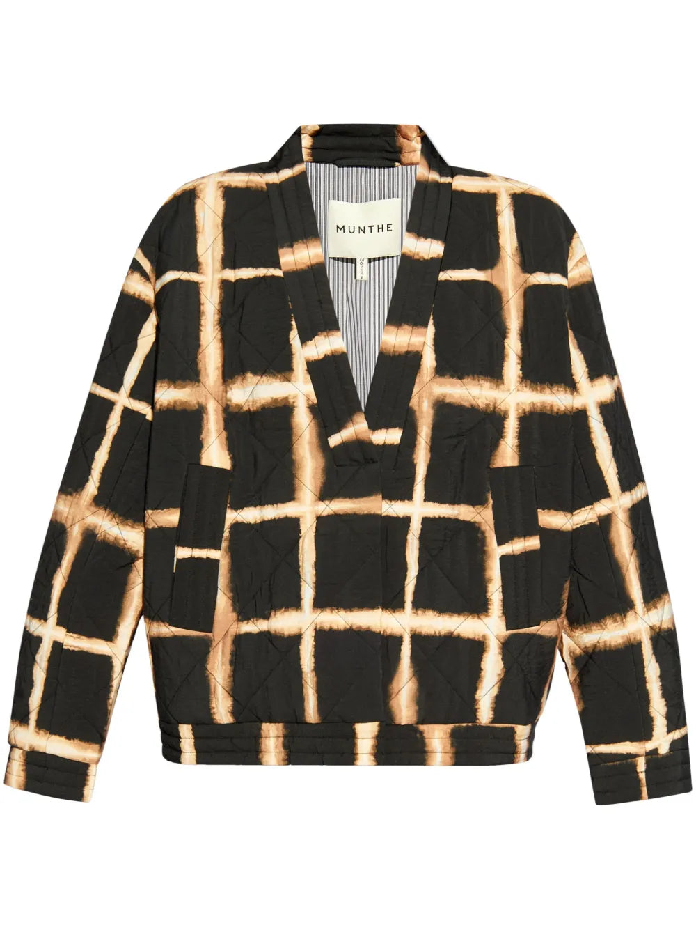 Omaha- Checked Quilted Jacket