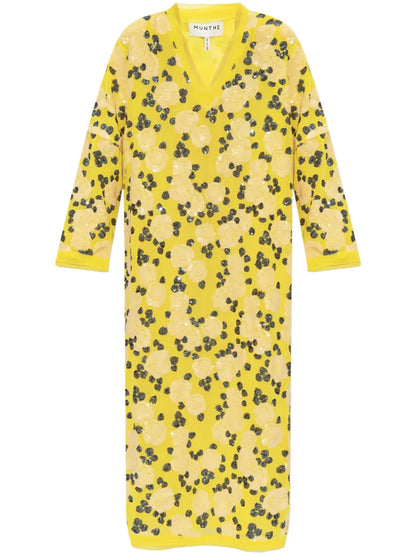 Olight Sequin-Embellished Midi Dress