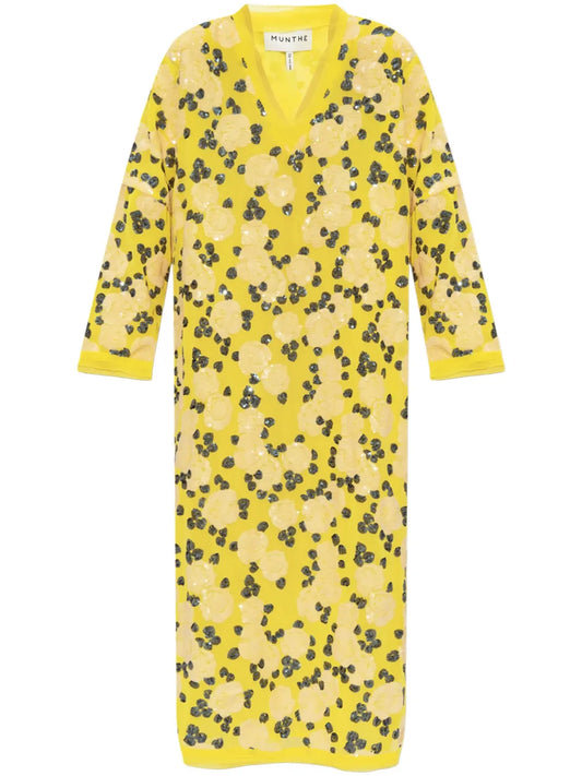 Olight Sequin-Embellished Midi Dress