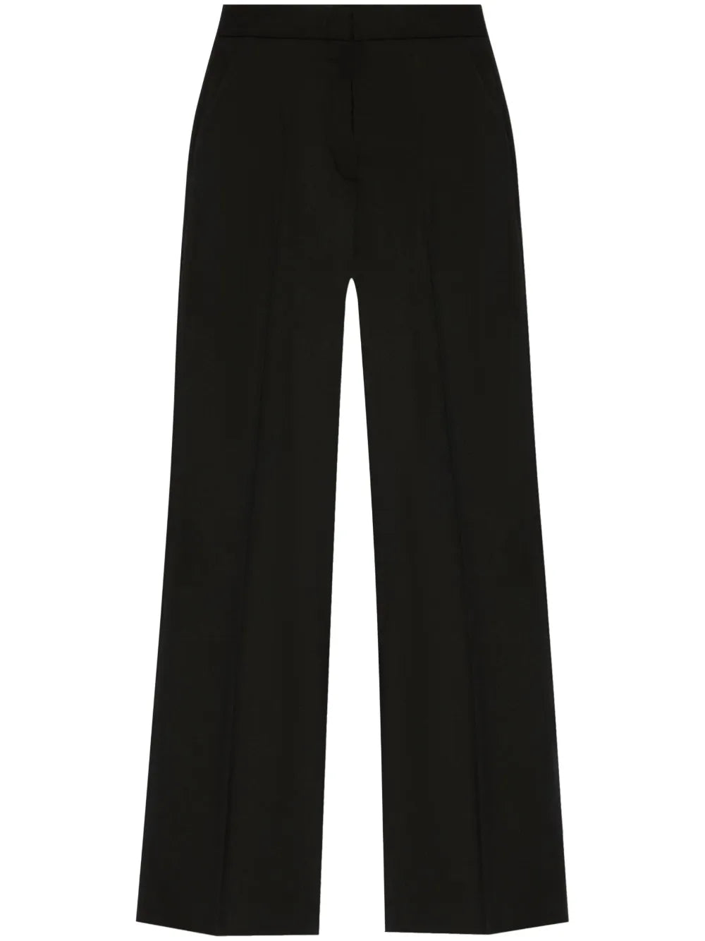 Pressed-Crease Wool Trousers