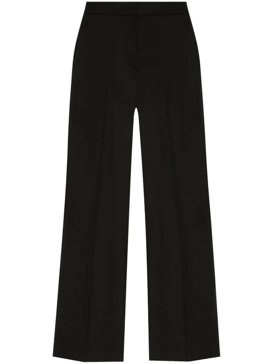Pressed-Crease Wool Trousers