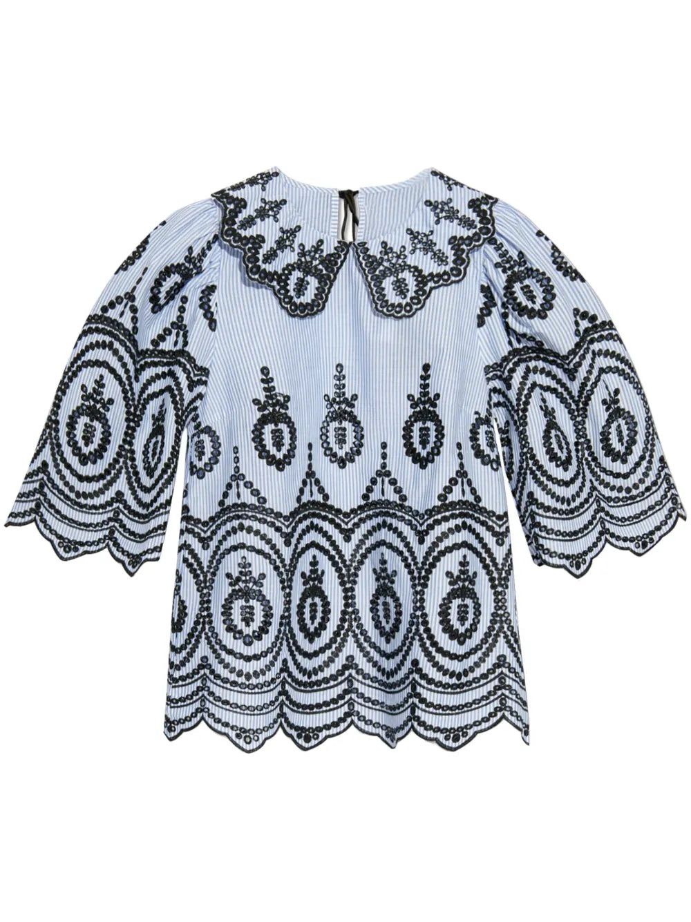Broderie Anglaise Organic Cotton Blouse