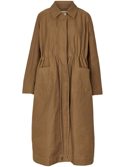 Vania Buttoned-Up Coat