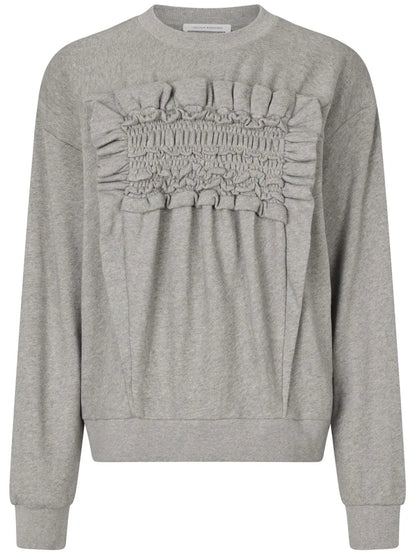 Ollie Ruffled Detailed Sweatshirt