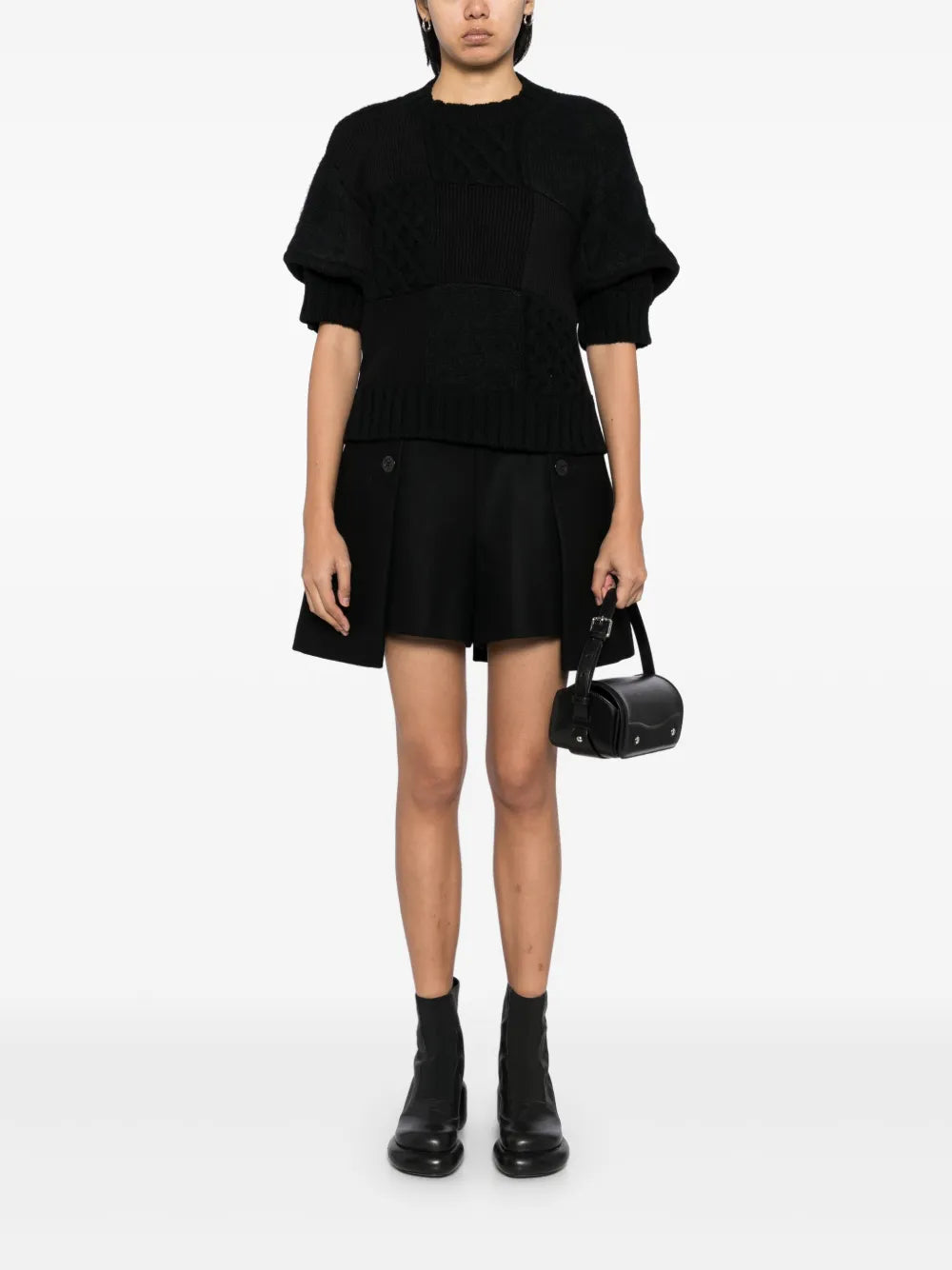 Pleated Tailored Short