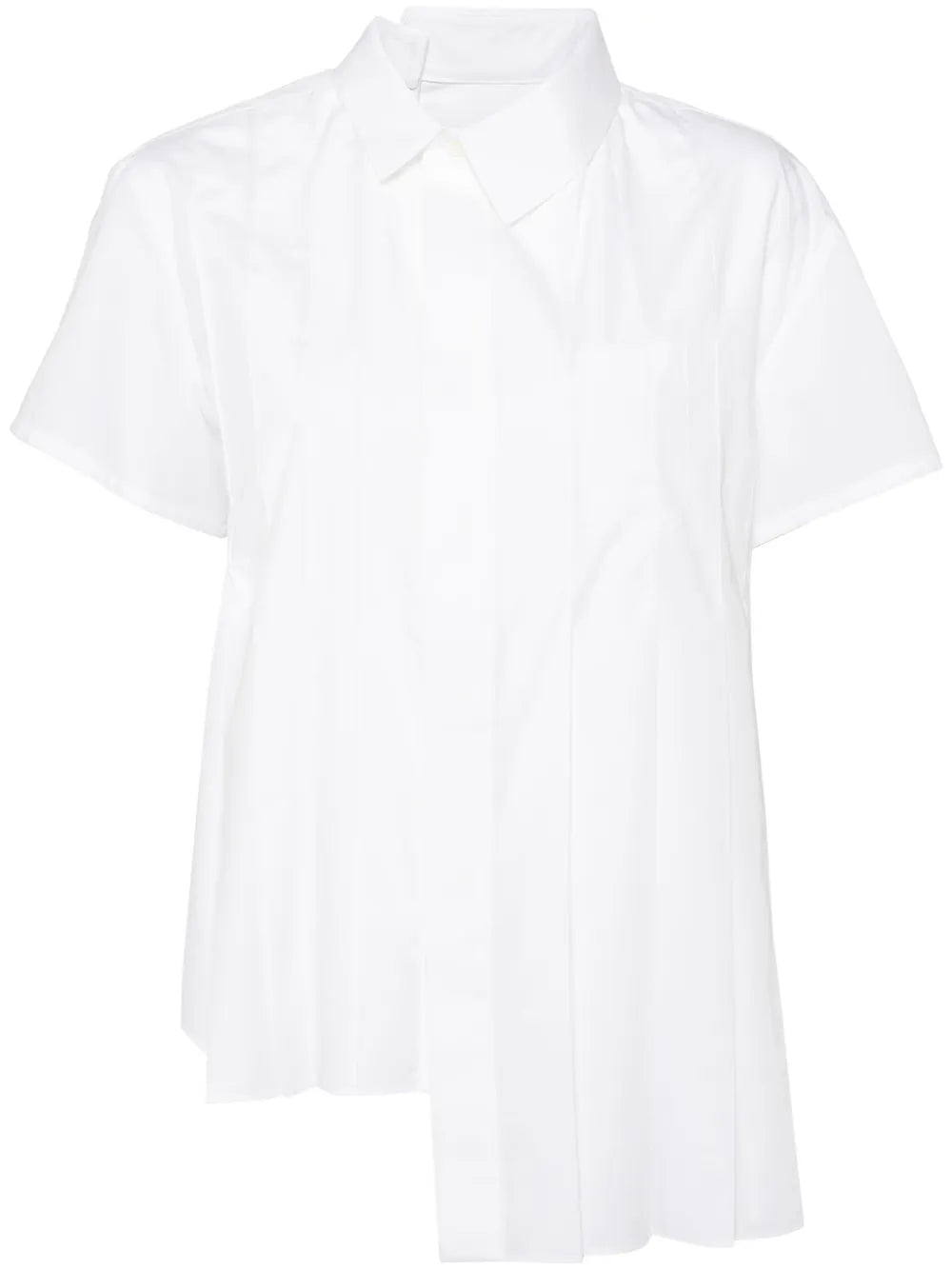Asymmetric Cotton Shirt