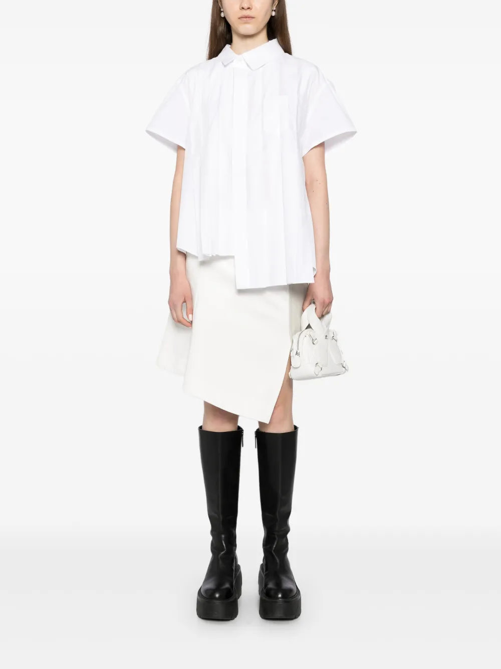 Asymmetric Cotton Shirt