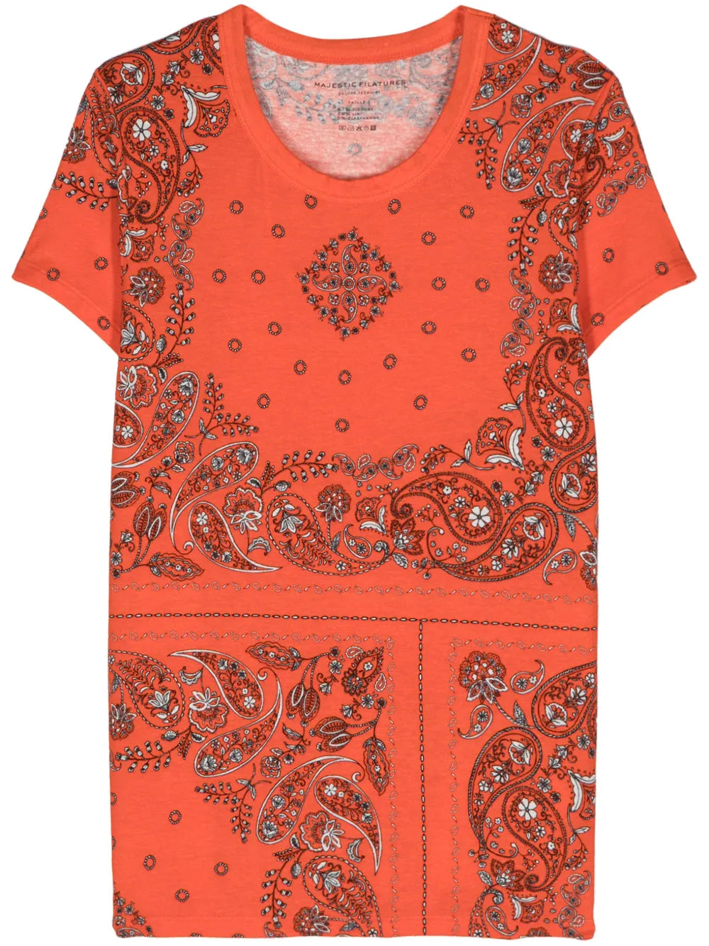 Bandana-Print Jersey T-Shirt