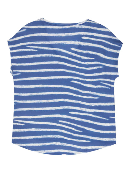 Striped V-Neck T-Shirt