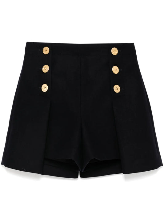 Pleated Tailored Short