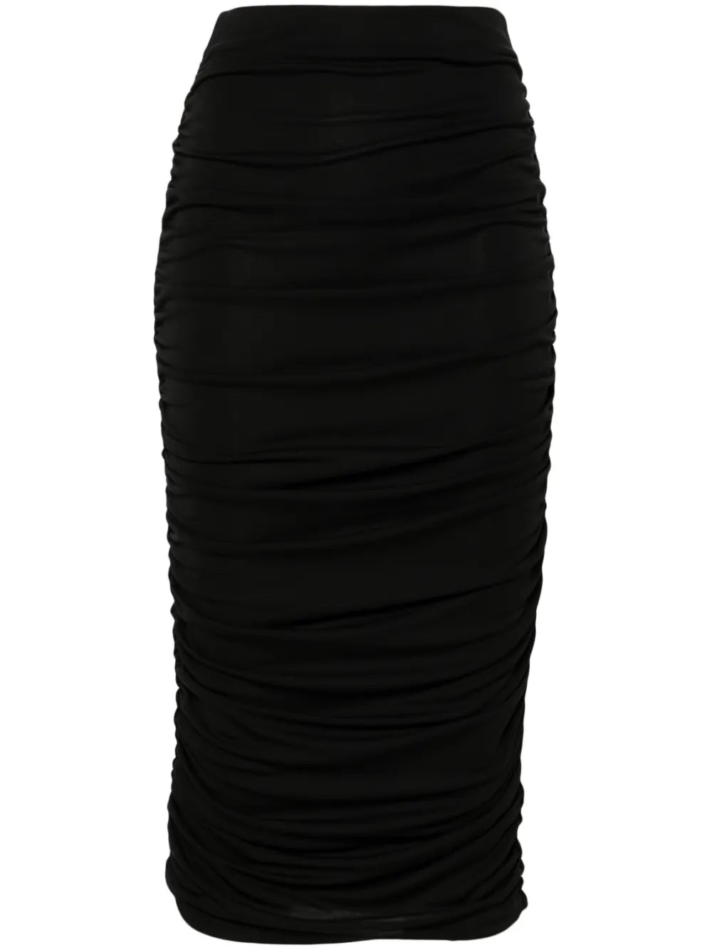 Livia Ruched Midi Skirt