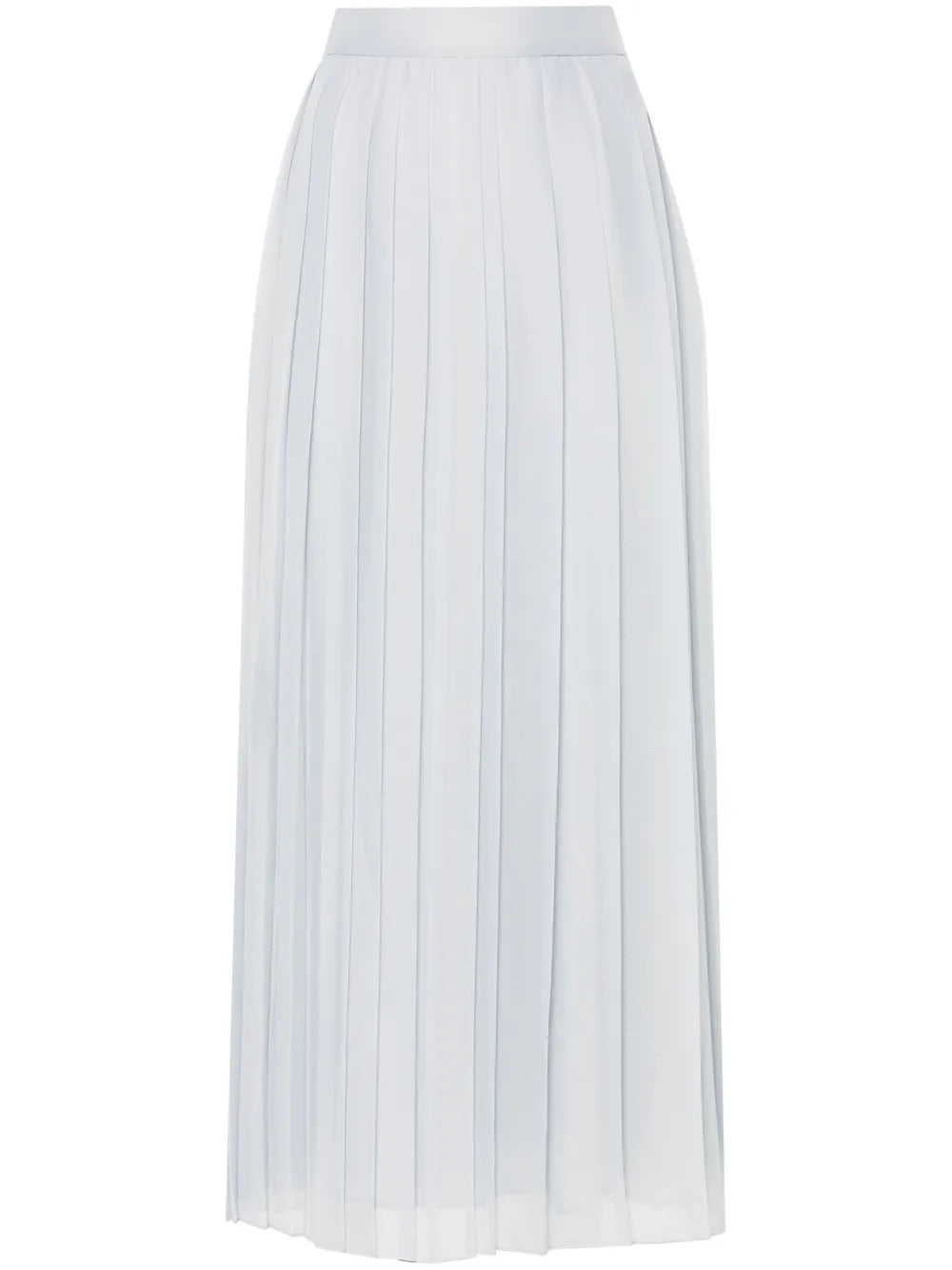 Plissé Midi Skirt