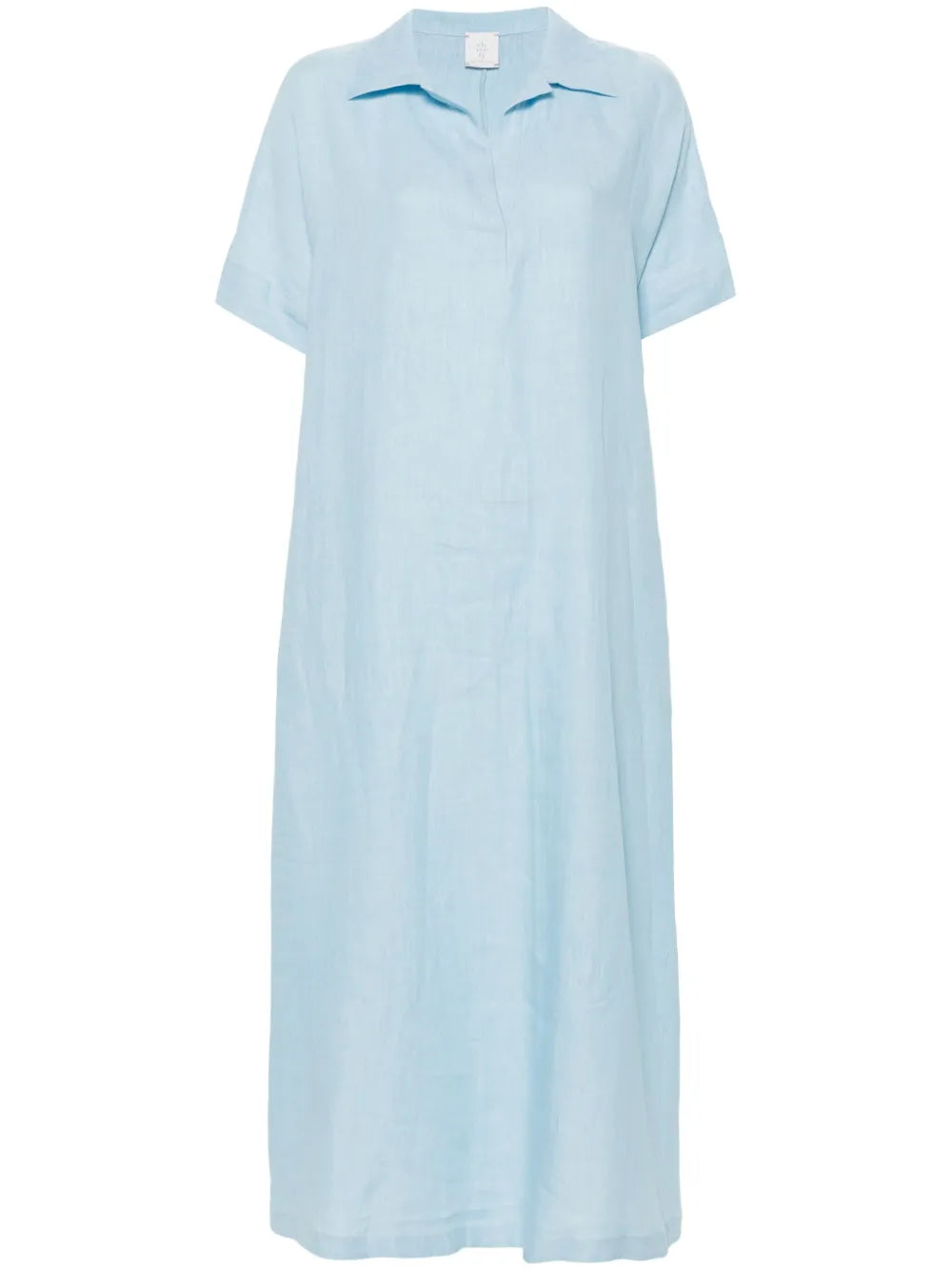 Linen Shift Maxi Dress