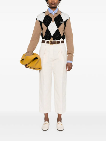 Pressed-Crease Corduroy Trousers