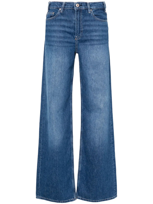 High-Rise Wide-Leg Jeans