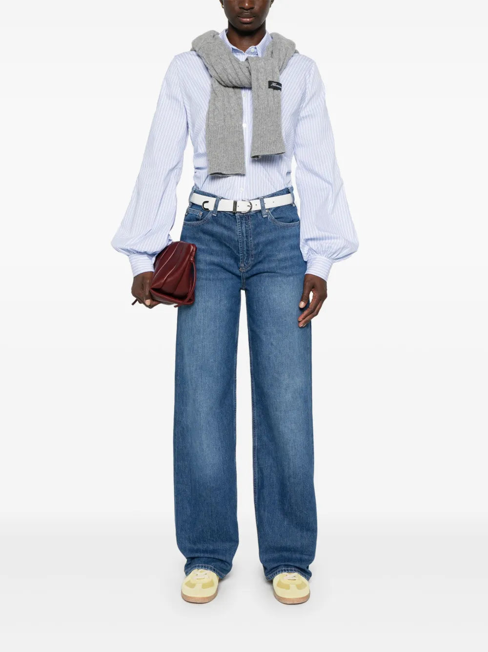 High-Rise Wide-Leg Jeans