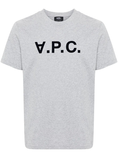 Flocked-Logo Cotton T-Shirt