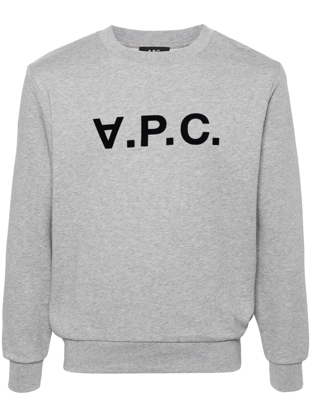 Flocked-Logo Cotton Sweatshirt