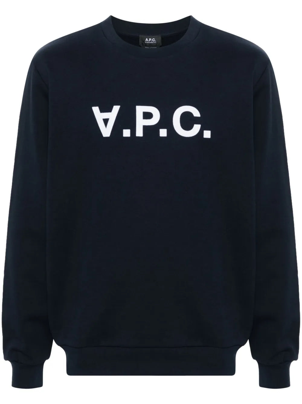 Flocked-Logo Cotton Sweatshirt