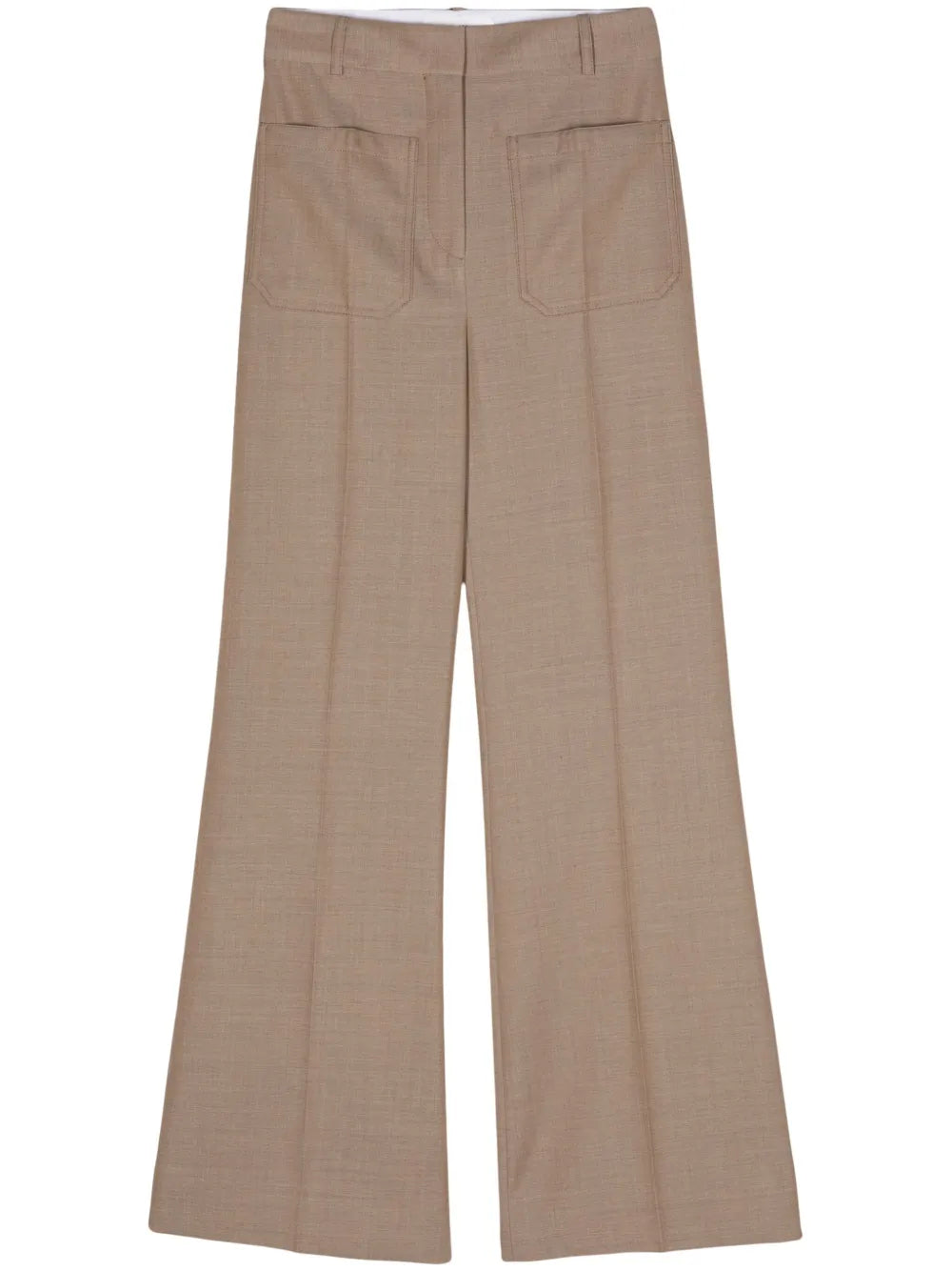 Alina High-Waist Flared Trousers