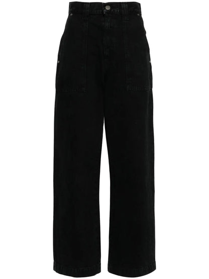 Hewitt High-Rise Wide-Leg Jeans