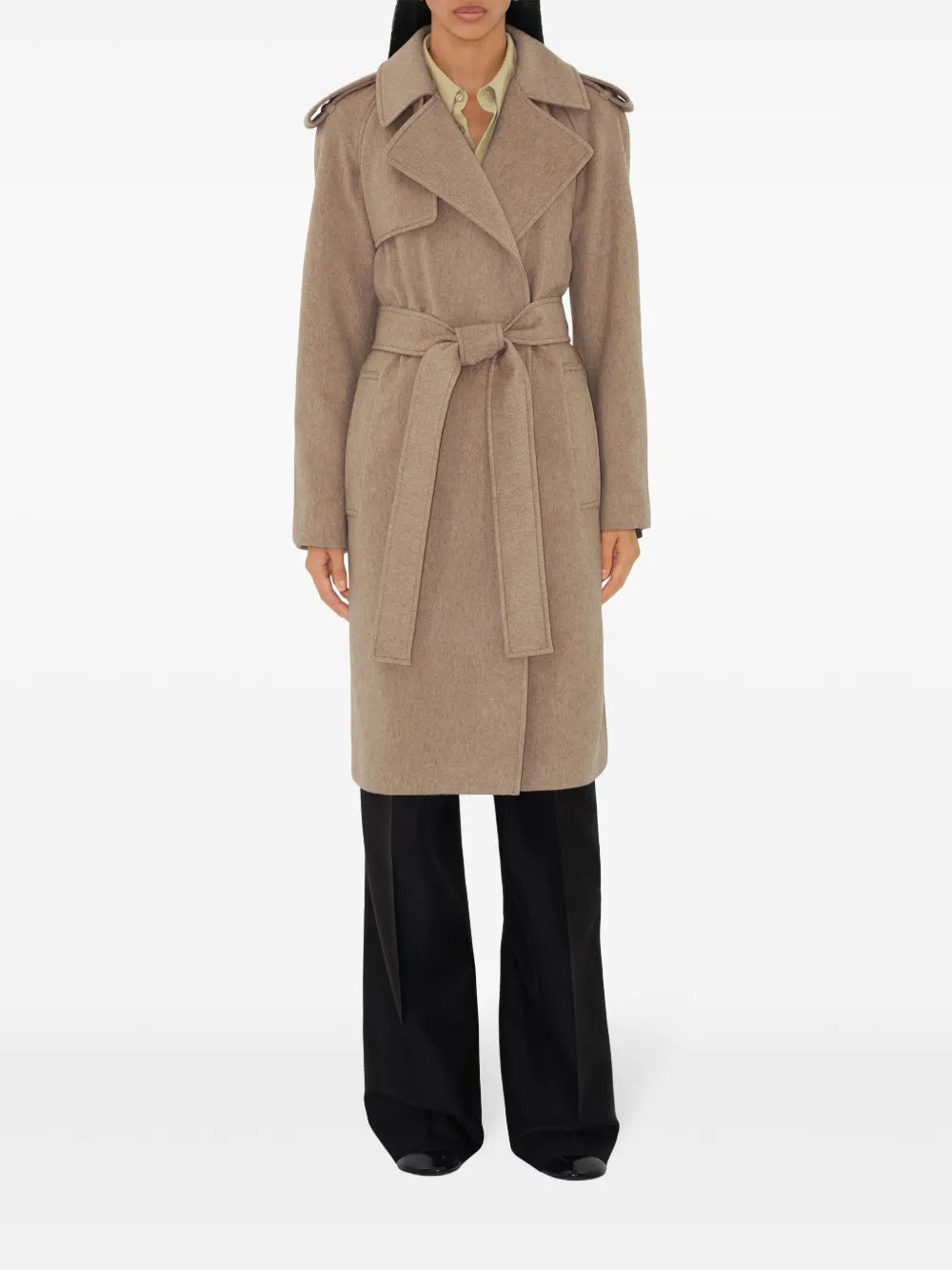 Cashmere Wrap Coat