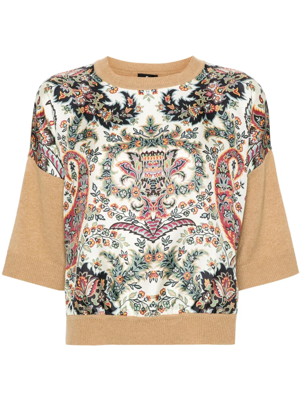 Floral-Print Jumper