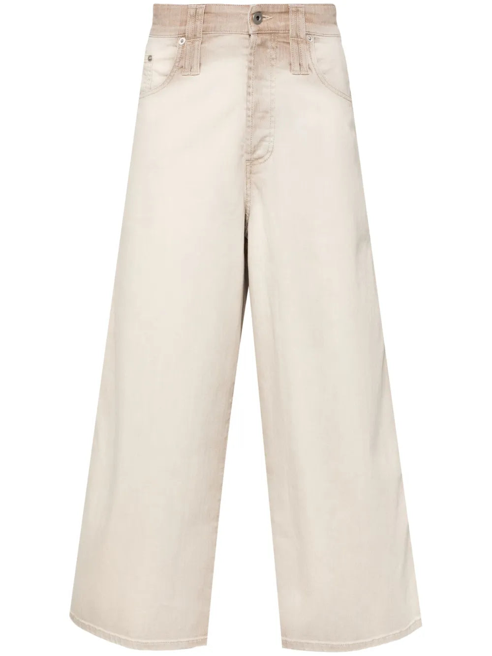 Cropped Straight-Leg Trousers