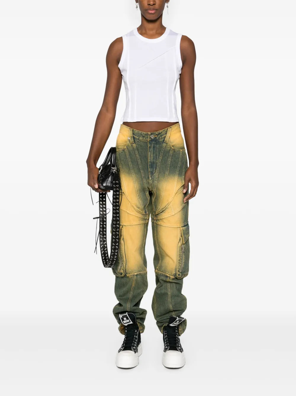 Fragment Crew-Neck Tank Top