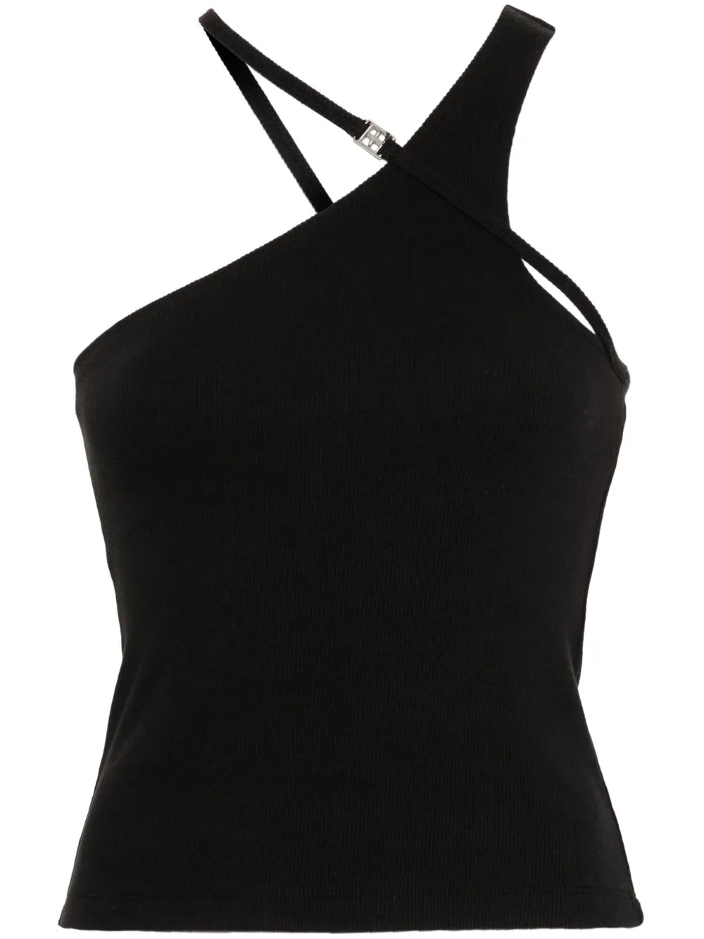 Score Asymmetric Ribbed Tank Top