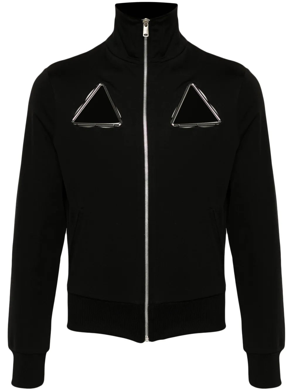 Triangle Cut-Out Track Jacket