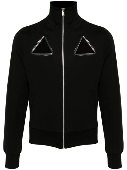 Triangle Cut-Out Track Jacket