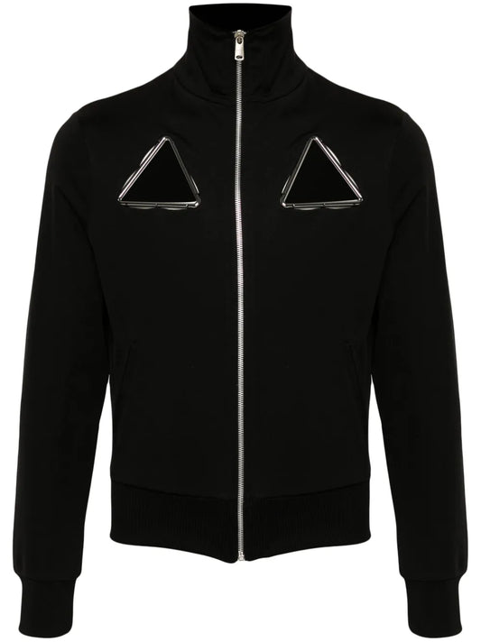 Triangle Cut-Out Track Jacket