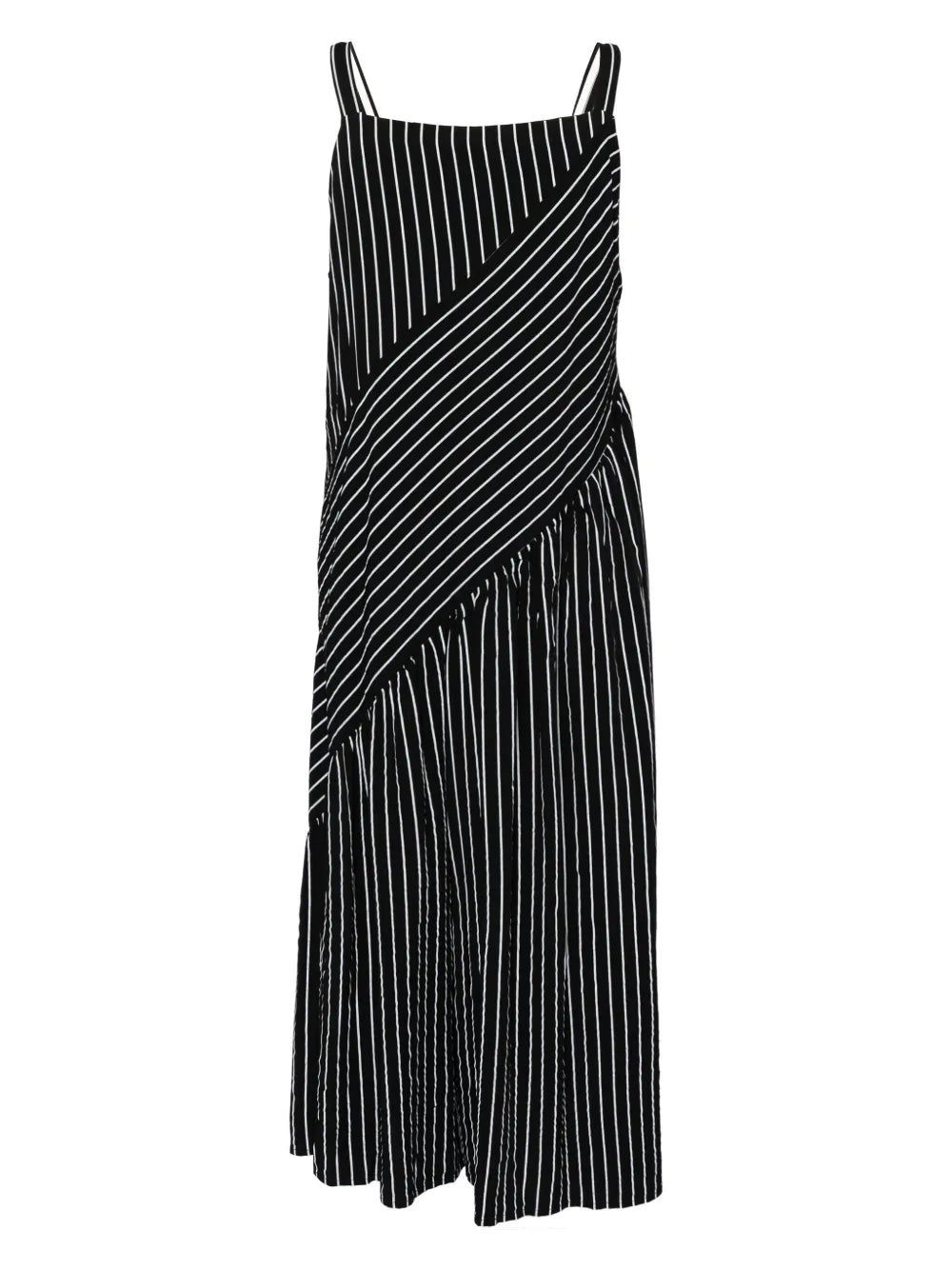 Striped Poplin Jumpsuit