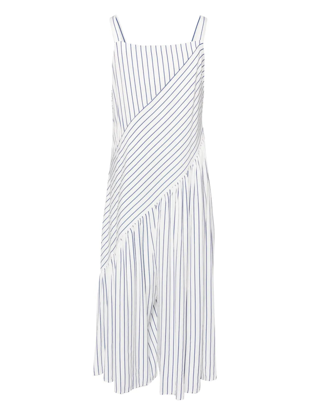 Striped Poplin Jumpsuit