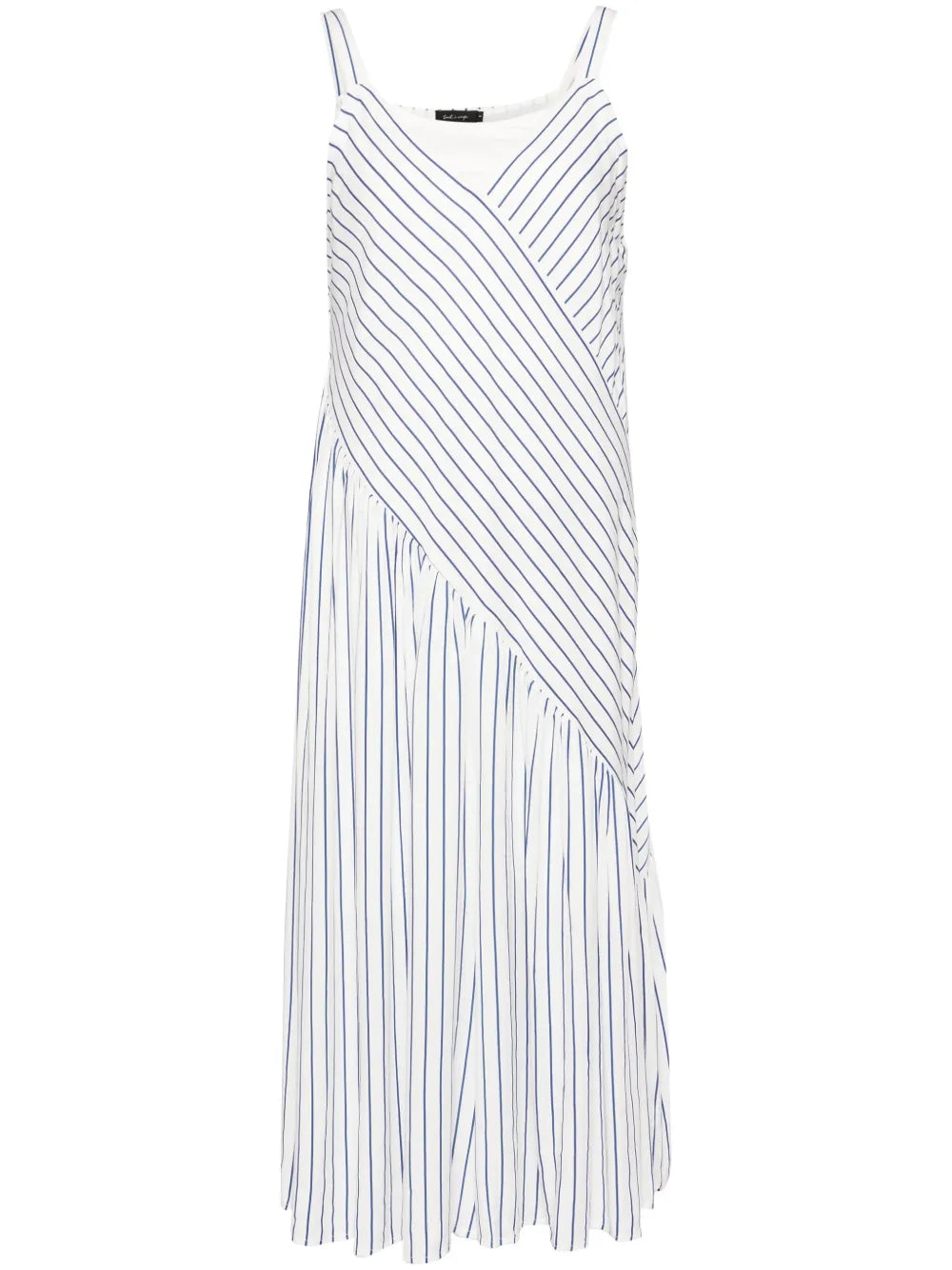 Striped Poplin Jumpsuit