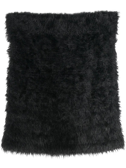 Hairy Brushed Miniskirt