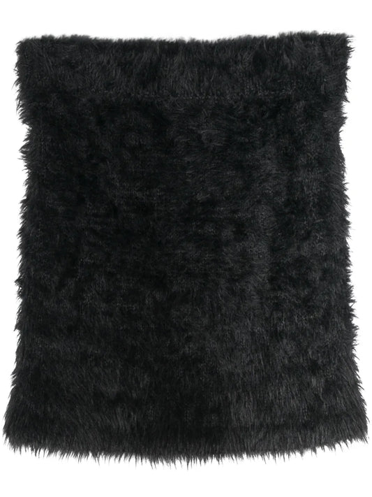 Hairy Brushed Miniskirt