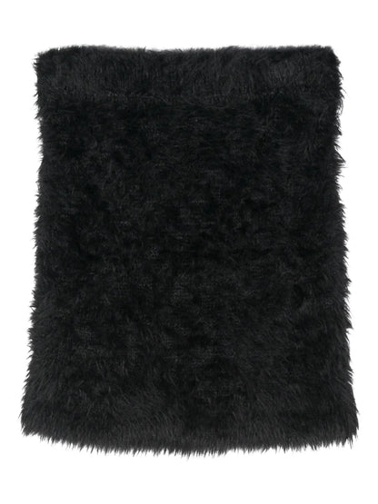 Hairy Brushed Miniskirt