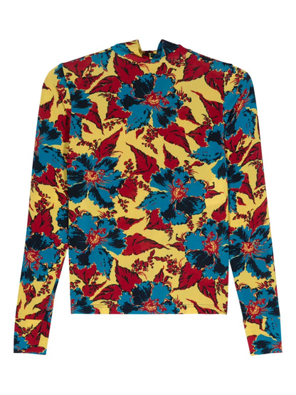 Floral-Print Jersey T-Shirt