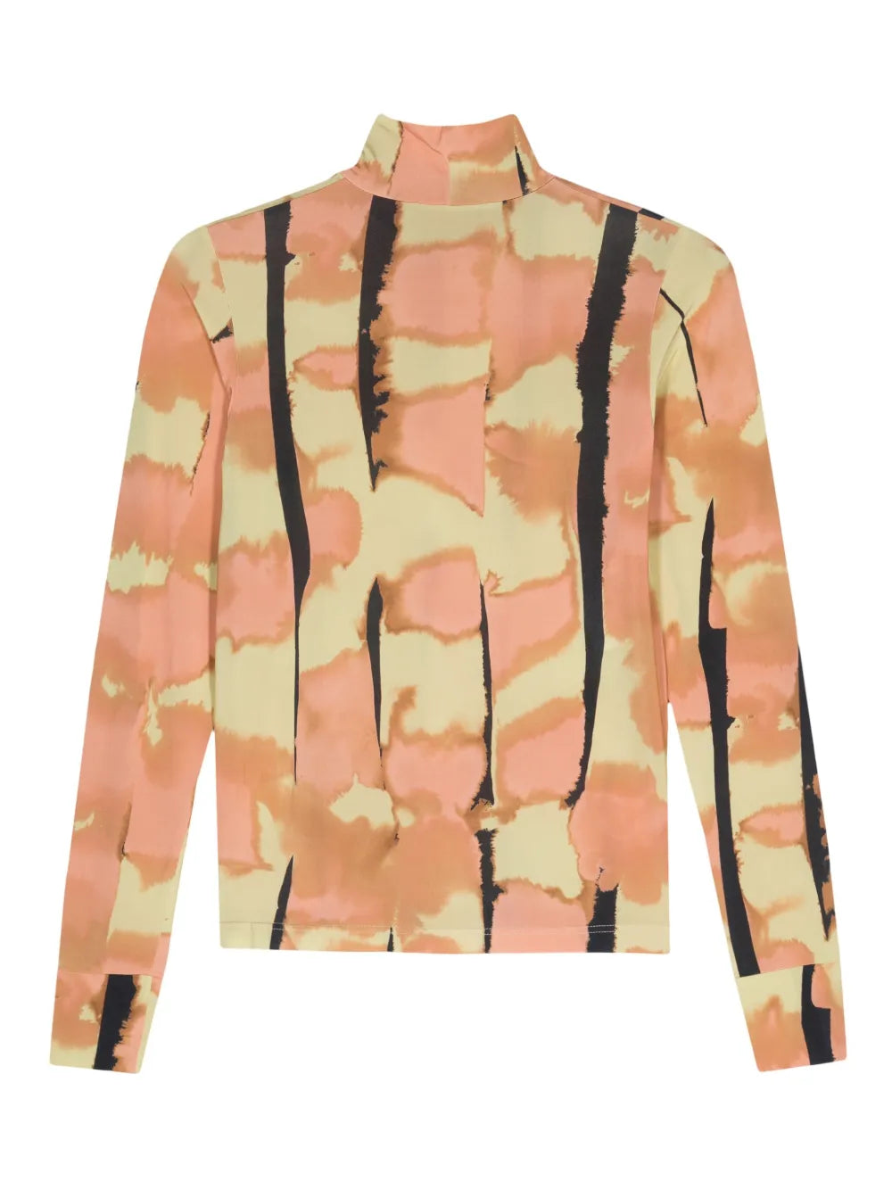 Abstract-Print Jersey T-Shirt