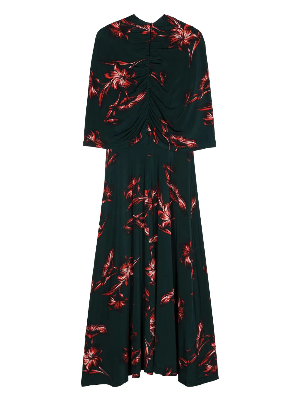 Alix Floral-Print Midi Dress