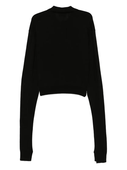 Knitted Polo Top