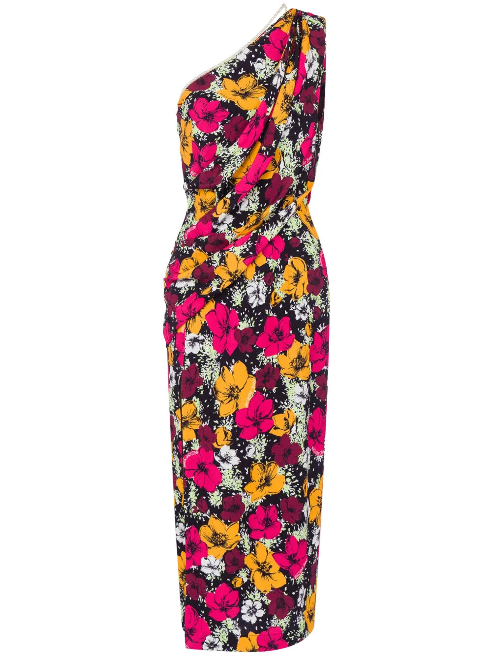One Shoulder Midi Dress