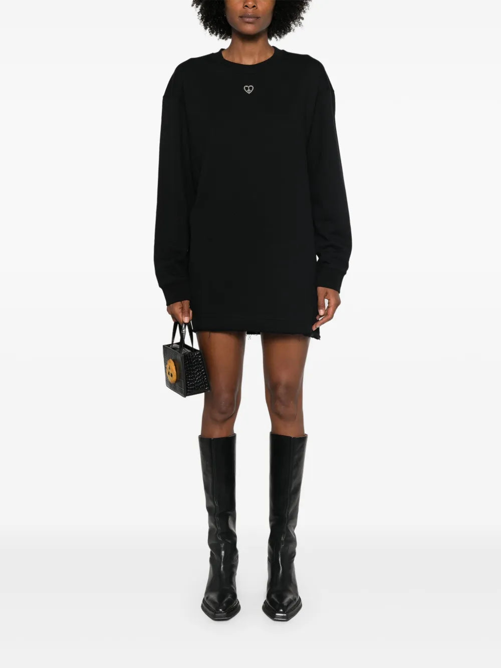 Logo-Patch Dress