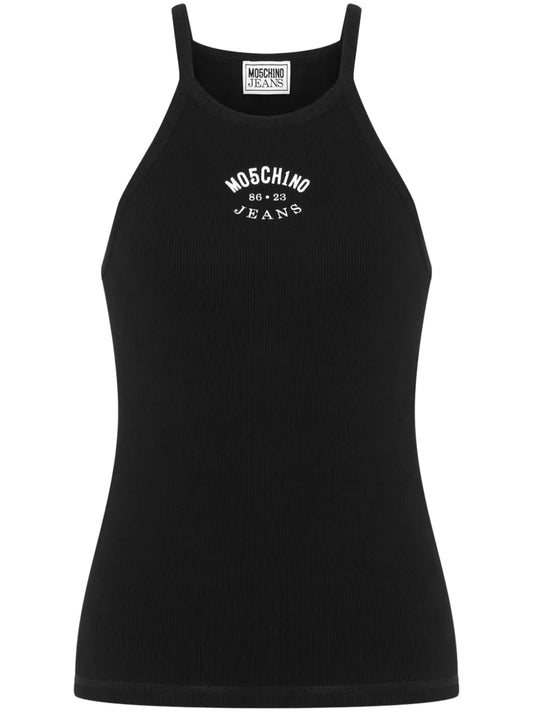 Cotton Blend Logo Tank Top