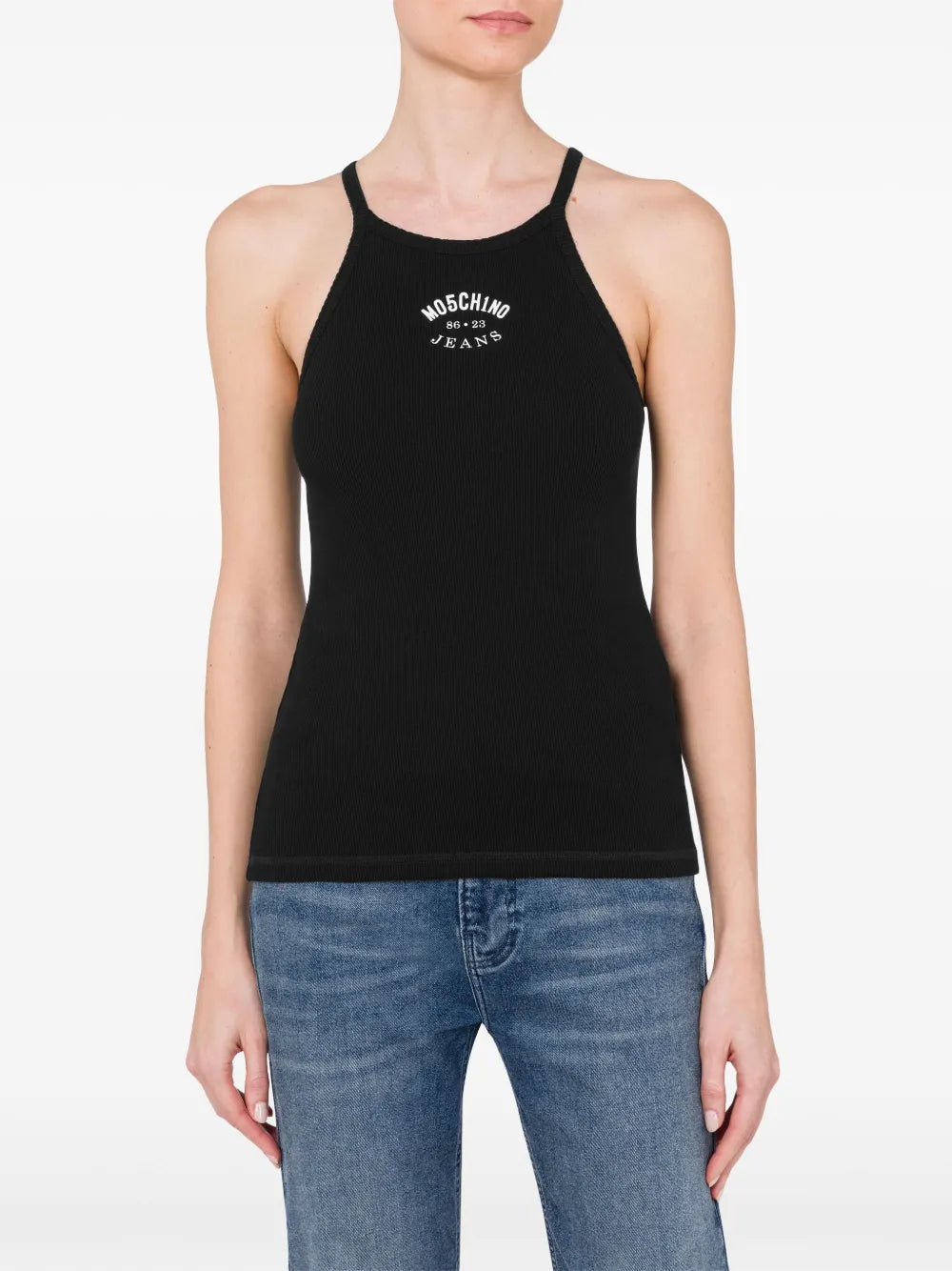 Cotton Blend Logo Tank Top